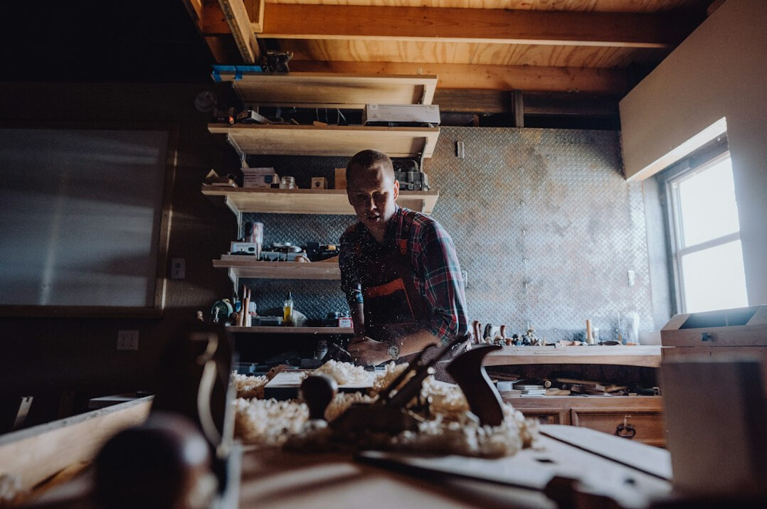 craftsman at work