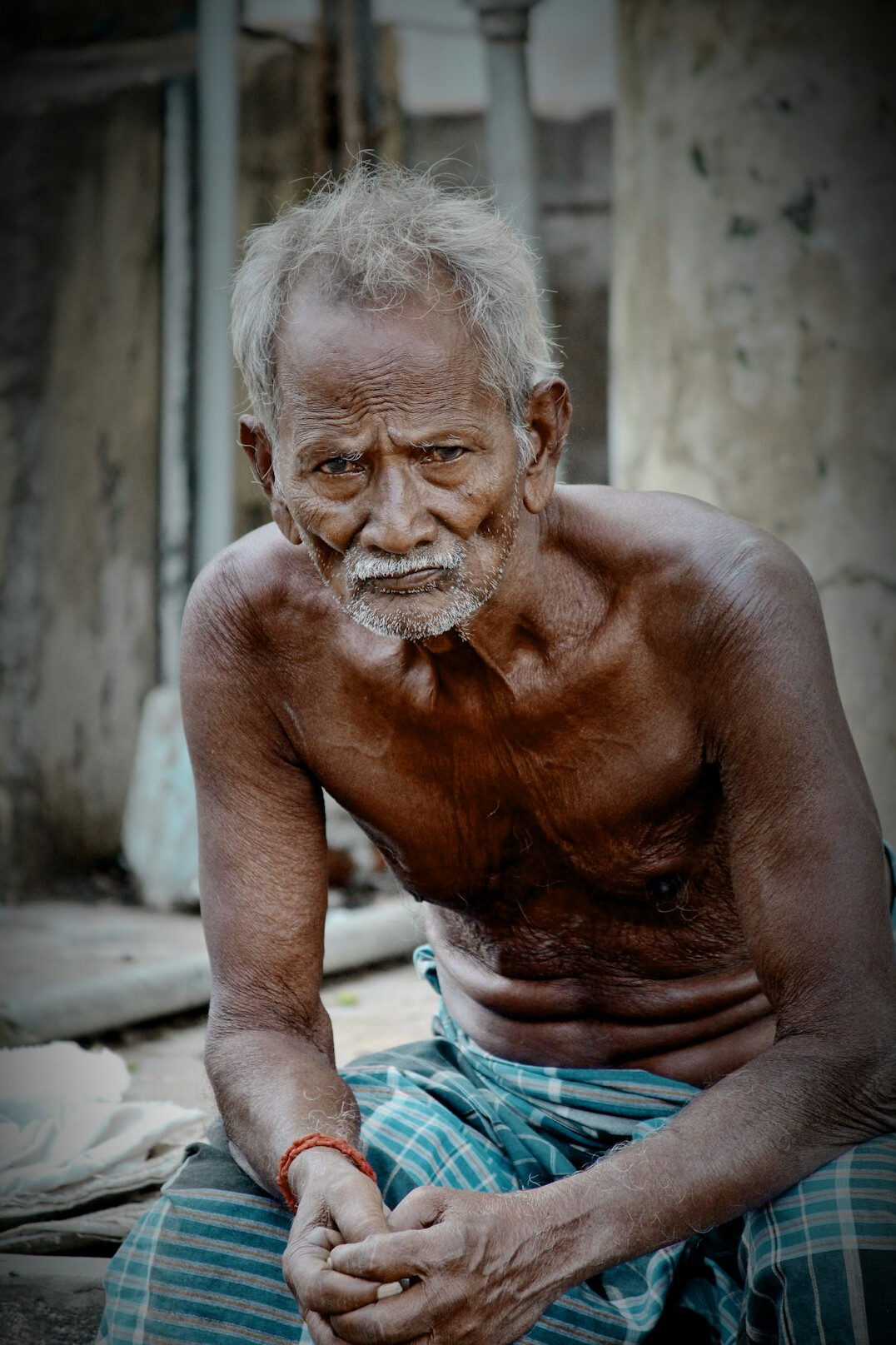 elderly man portrait
