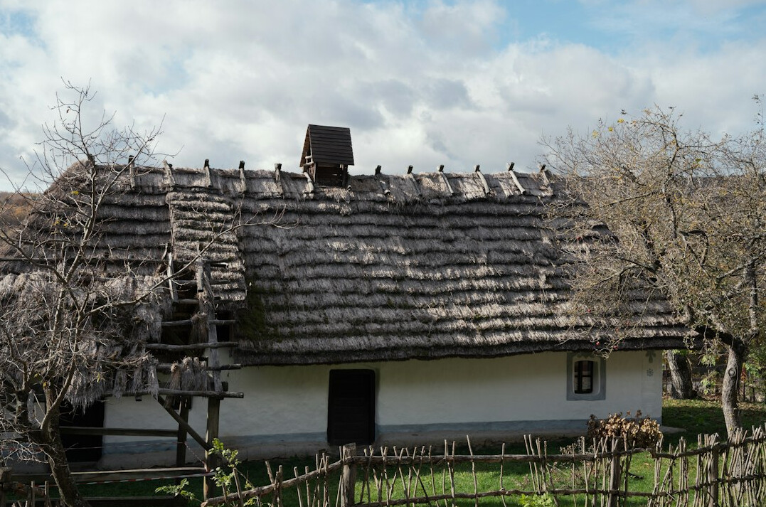 old polish farm house